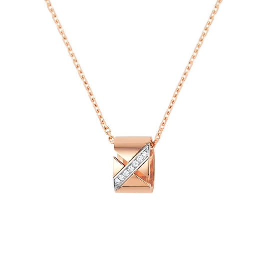 [Dawnora Jewelry]LIENS EVIDENCE DIAMOND NECKLACE