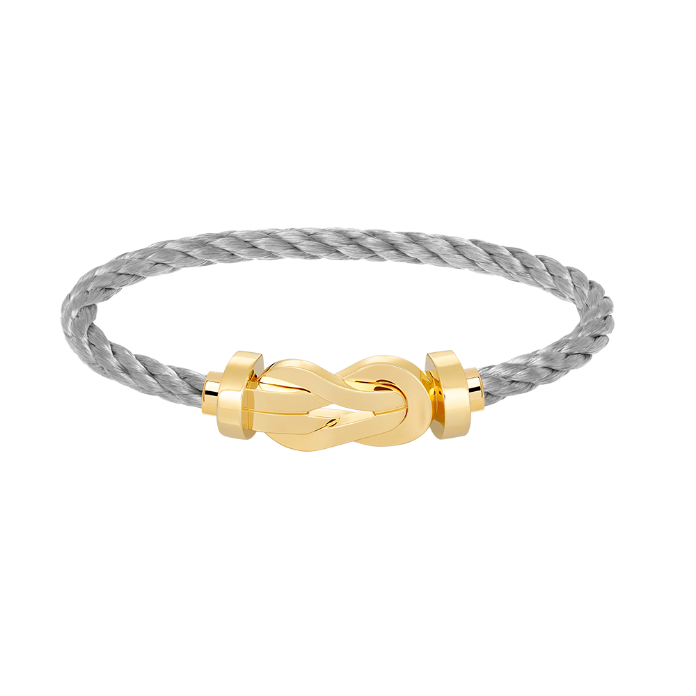 [Dawnora Jewelry]CHANCE LARGE 8 FIGURE BUCKLE NO DIAMOND BRACELET GOLD