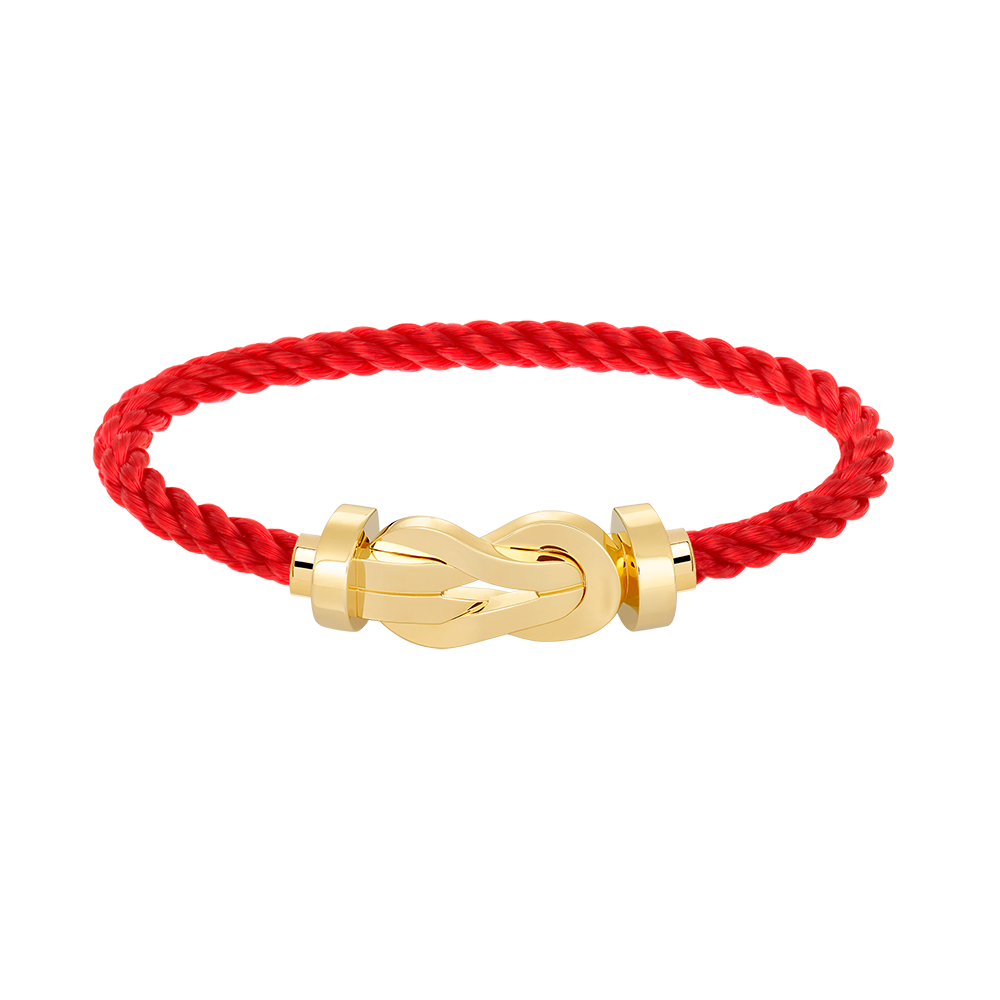 [Dawnora Jewelry]CHANCE LARGE 8 FIGURE BUCKLE NO DIAMOND BRACELET GOLD