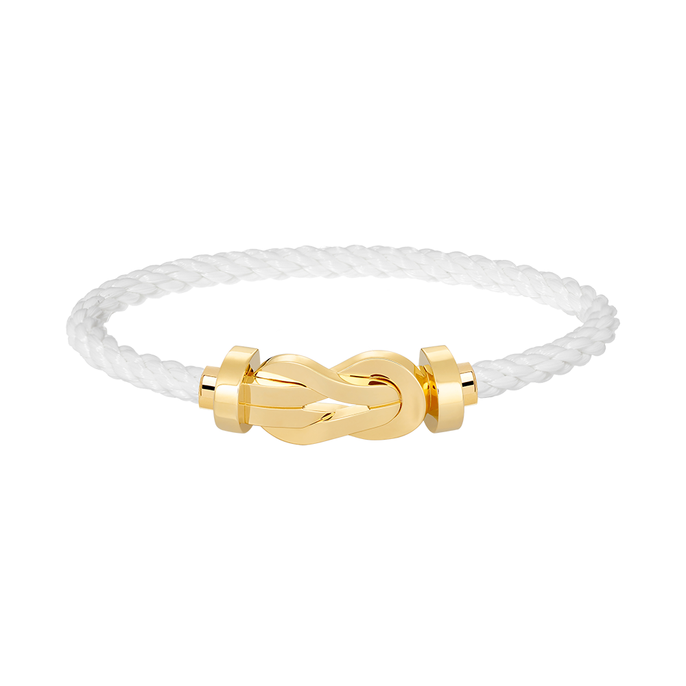 [Dawnora Jewelry]CHANCE LARGE 8 FIGURE BUCKLE NO DIAMOND BRACELET GOLD