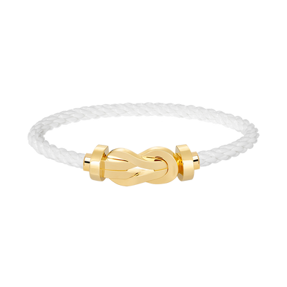 [Dawnora Jewelry]CHANCE LARGE 8 FIGURE BUCKLE NO DIAMOND BRACELET GOLD