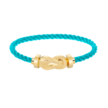 [Dawnora Jewelry]CHANCE LARGE 8 FIGURE BUCKLE NO DIAMOND BRACELET GOLD