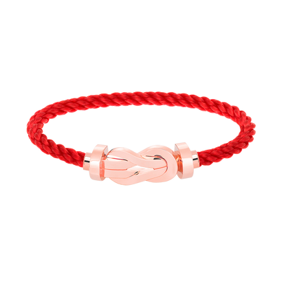[Dawnora Jewelry]CHANCE LARGE 8 FIGURE BUCKLE NO DIAMOND BRACELET ROSE GOLD