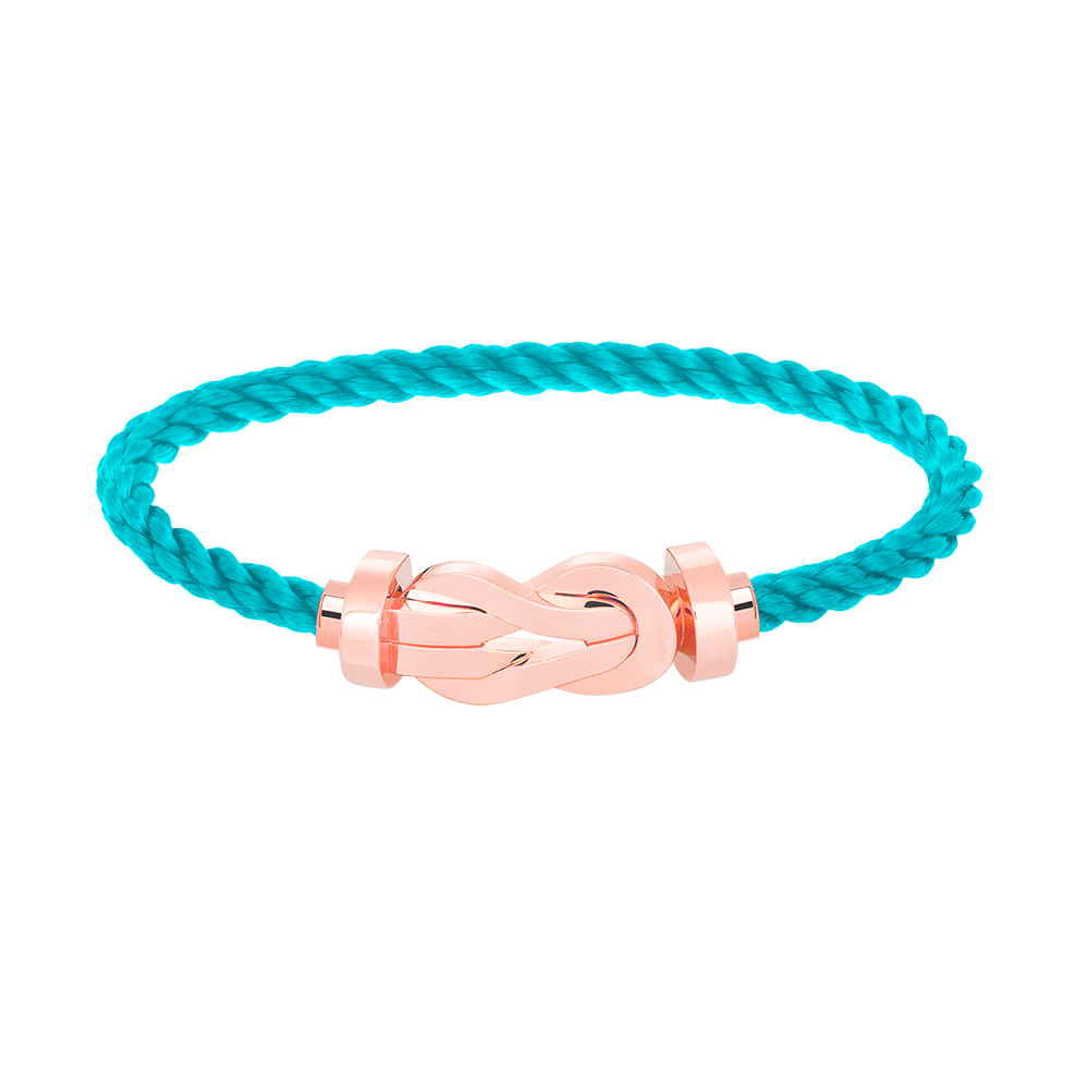 [Dawnora Jewelry]CHANCE LARGE 8 FIGURE BUCKLE NO DIAMOND BRACELET ROSE GOLD