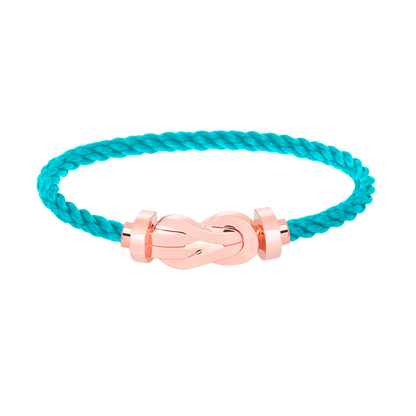[Dawnora Jewelry]CHANCE LARGE 8 FIGURE BUCKLE NO DIAMOND BRACELET ROSE GOLD
