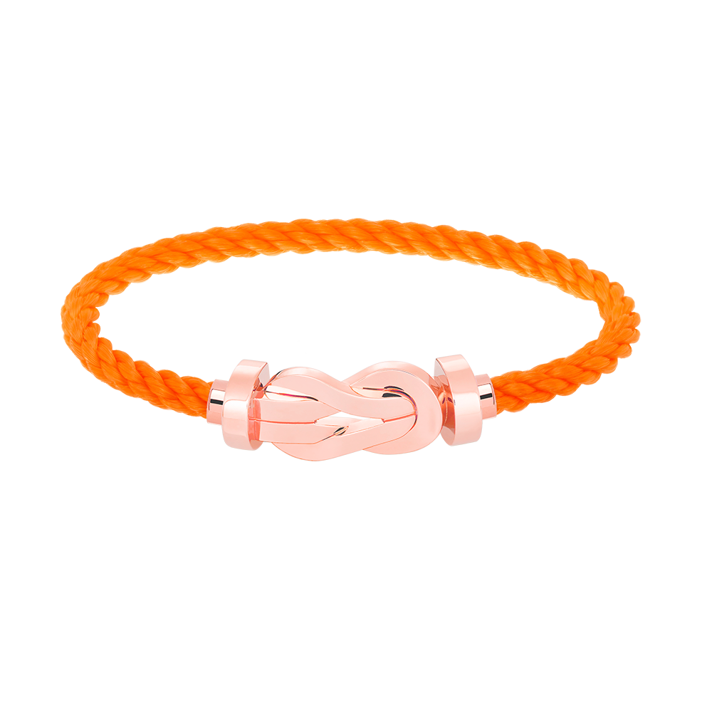 [Dawnora Jewelry]CHANCE LARGE 8 FIGURE BUCKLE NO DIAMOND BRACELET ROSE GOLD