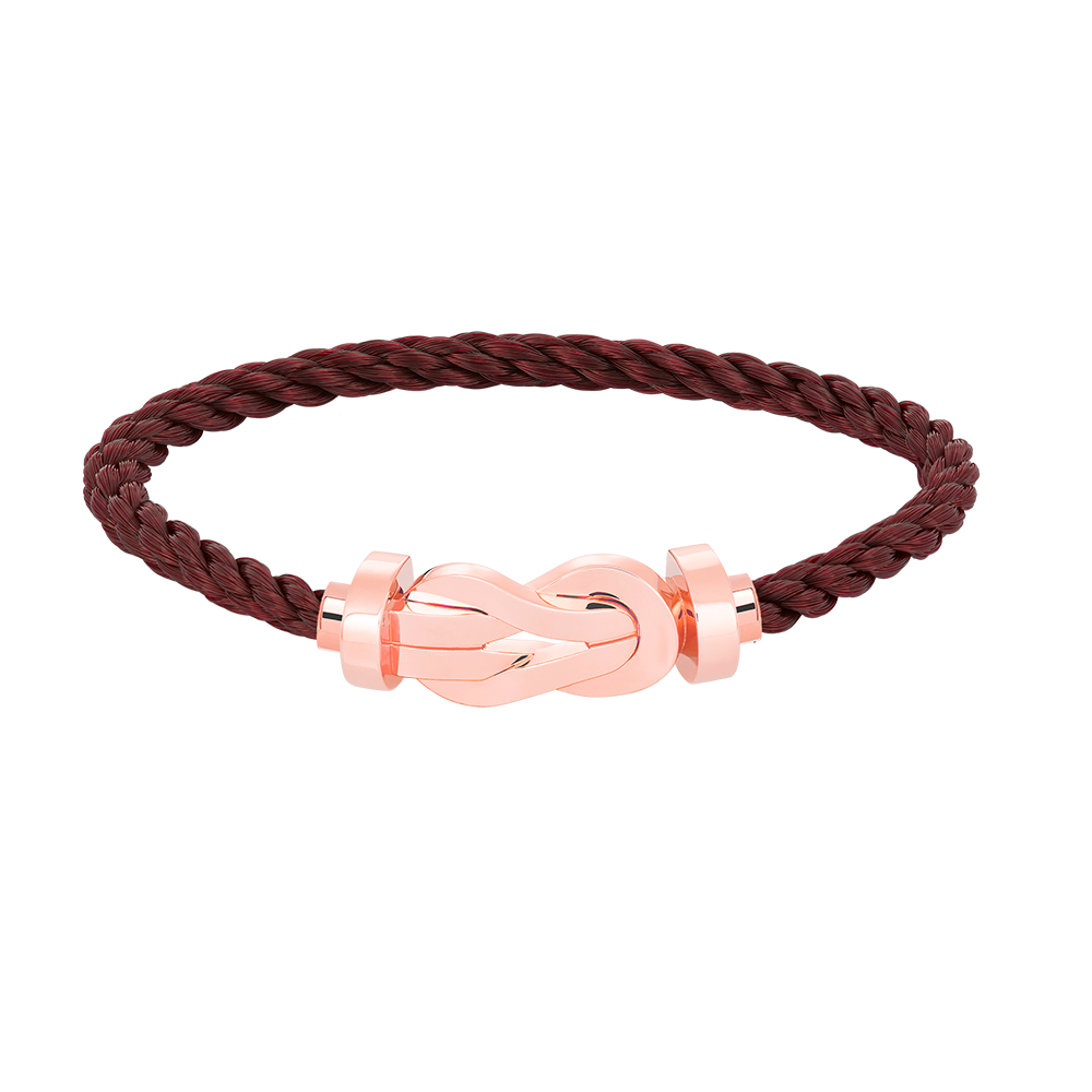 [Dawnora Jewelry]CHANCE LARGE 8 FIGURE BUCKLE NO DIAMOND BRACELET ROSE GOLD