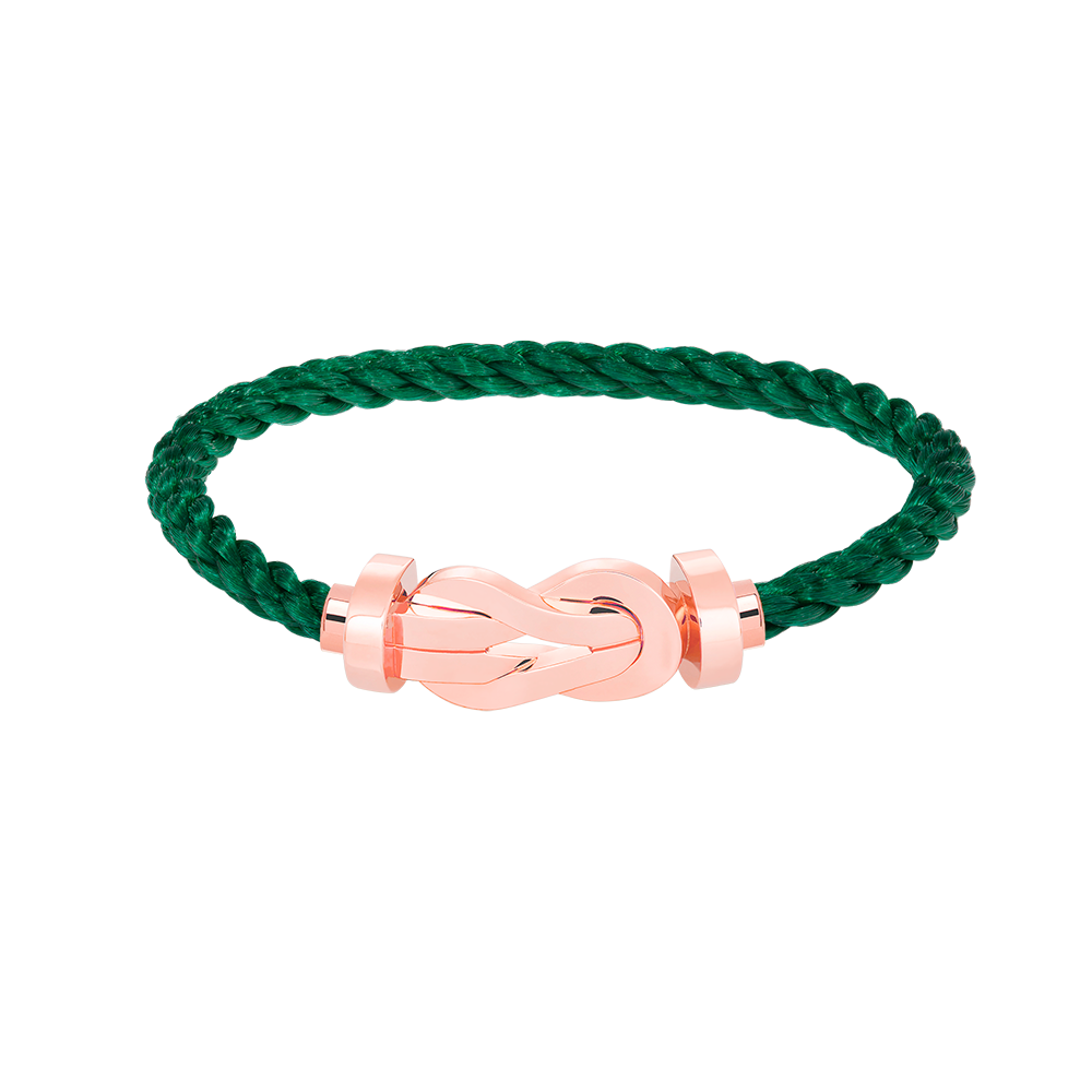 [Dawnora Jewelry]CHANCE LARGE 8 FIGURE BUCKLE NO DIAMOND BRACELET ROSE GOLD