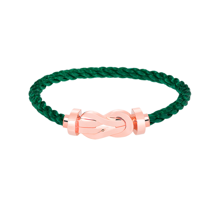 [Dawnora Jewelry]CHANCE LARGE 8 FIGURE BUCKLE NO DIAMOND BRACELET ROSE GOLD