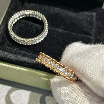 [Dawnora Jewelry]PERLEE DIAMOND ROSE GOLD RING