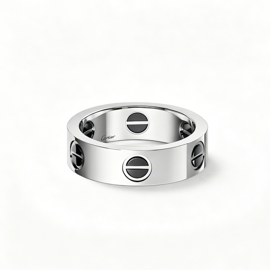 [Dawnora Jewelry]LOVE RING 5.5MM NO DIAMONDS  CERAMIC