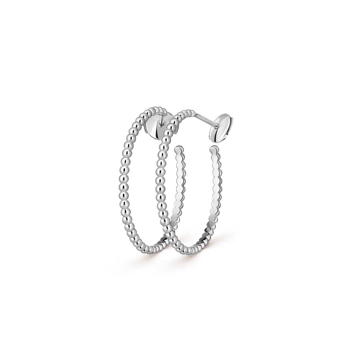 [Dawnora Jewelry] SMOOTH BEAD STUD EARRINGS
