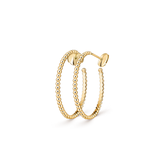 [Dawnora Jewelry] SMOOTH BEAD STUD EARRINGS
