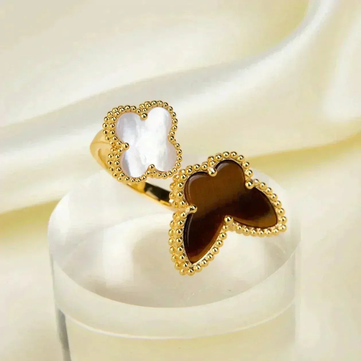 [Dawnora Jewelry]LUCKY BETWEEN THE FINGER RING