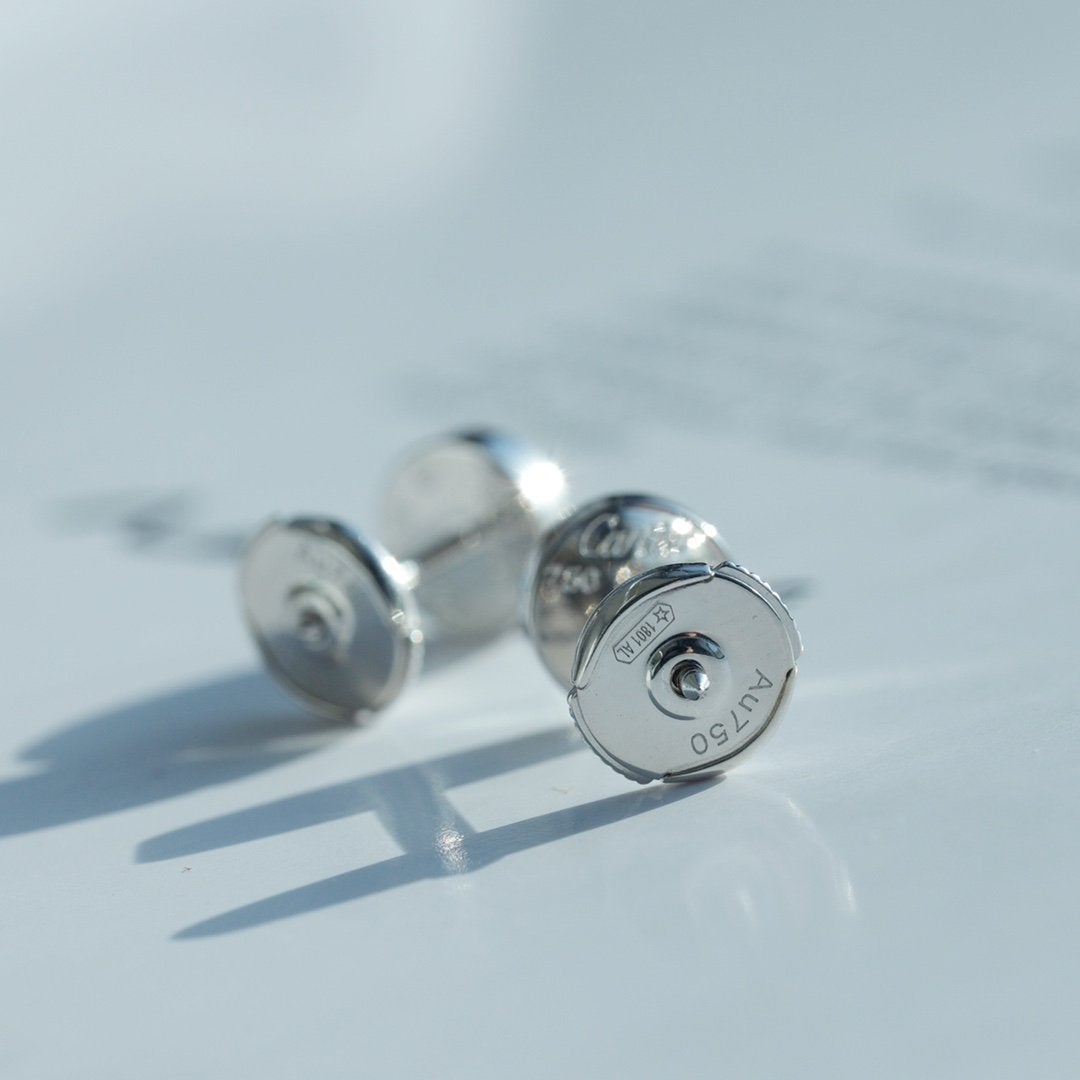 [Dawnora Jewelry]LOVE EARRINGS SILVER 10MM