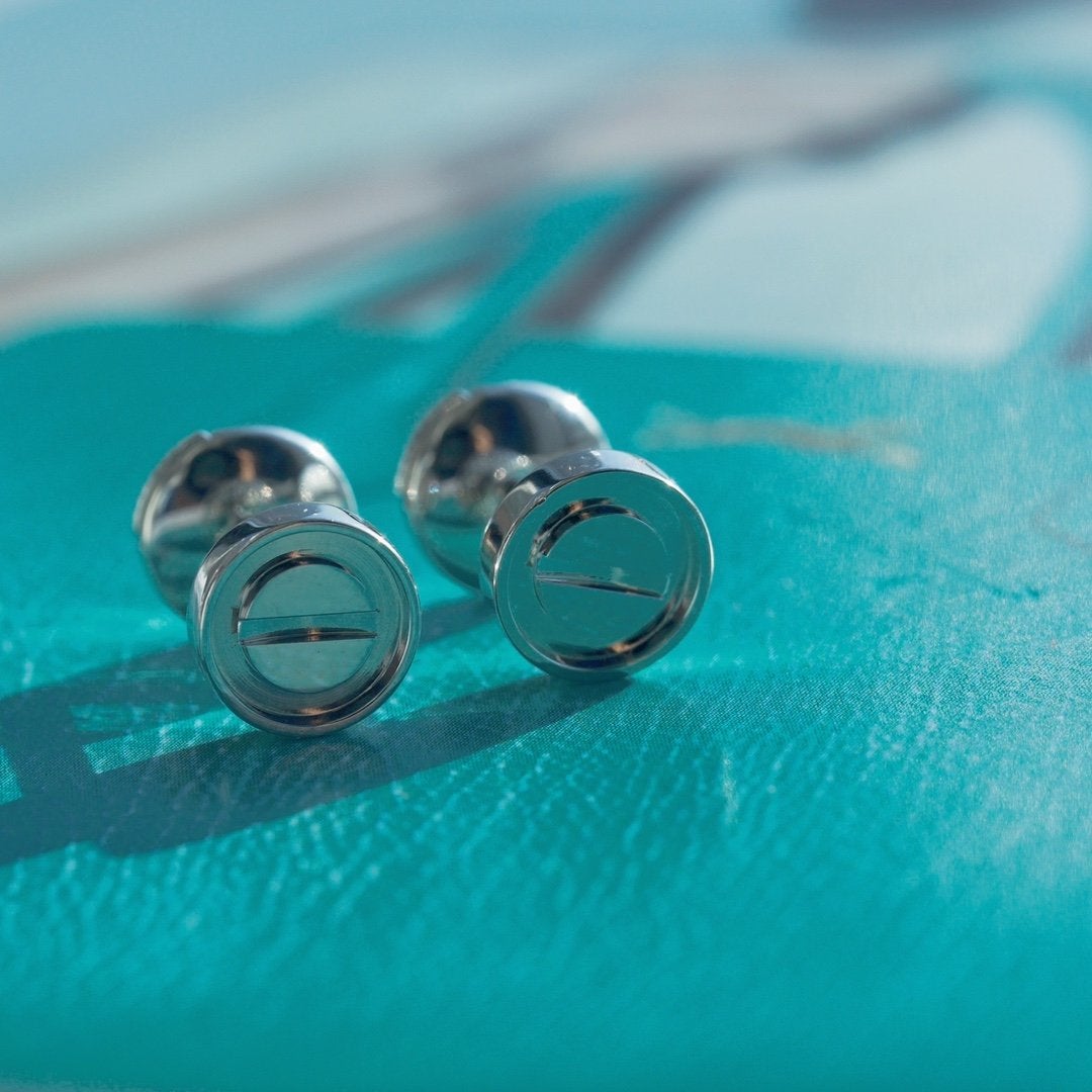 [Dawnora Jewelry]LOVE EARRINGS SILVER 10MM