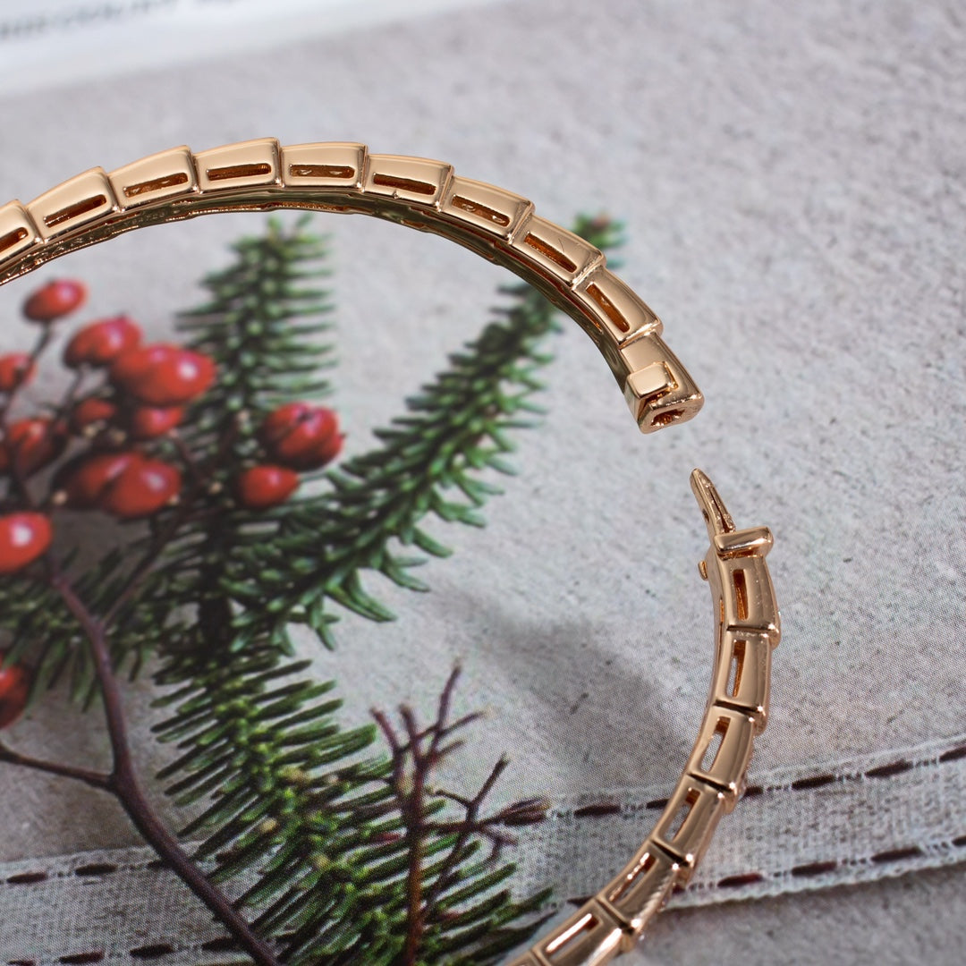 [Dawnora Jewelry]SERPENTI SMALL BRACELET PINK GOLD DIAMOND