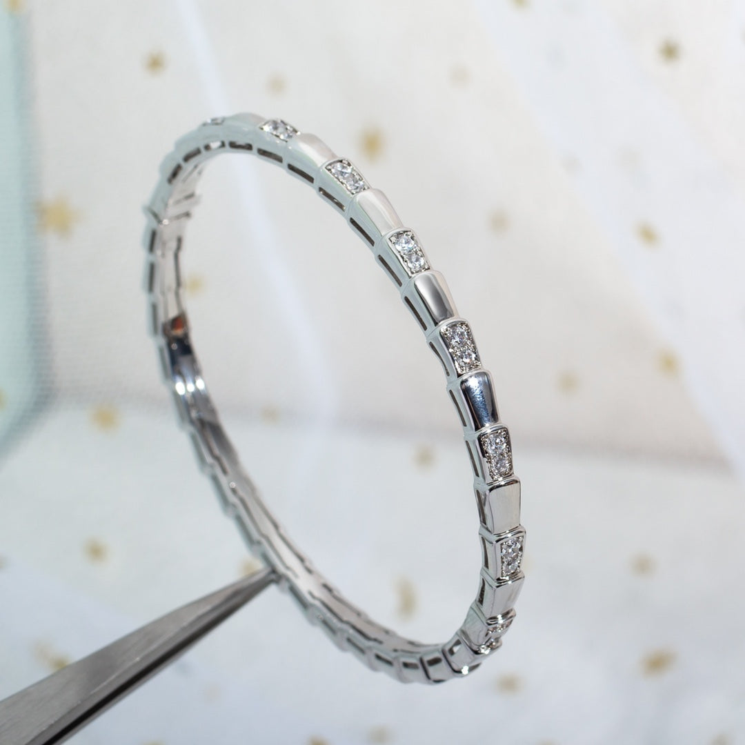 [Dawnora Jewelry]SERPENTI BRACELET SILVER DIAMOND