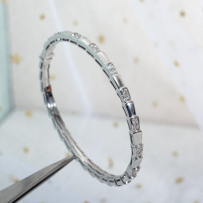 [Dawnora Jewelry]SERPENTI BRACELET SILVER DIAMOND
