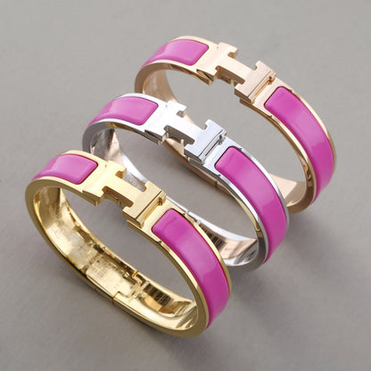 [Dawnora Jewelry]H PURPLE BRACELET