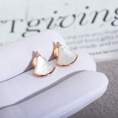 [Dawnora Jewelry]DIVAS DREAM EARRINGS PINK GOLD
