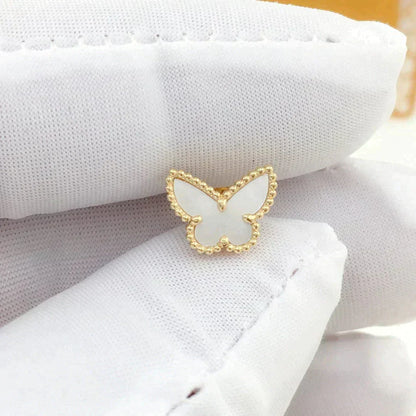 [Dawnora Jewelry]SWEET BUTTERFLY MOP EARSTUDS