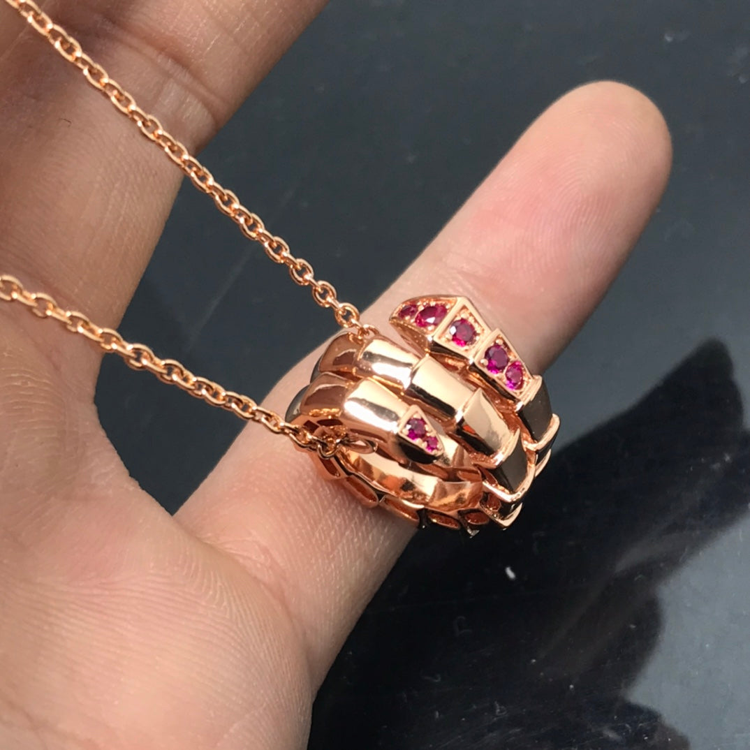 [Dawnora Jewelry]SERPENTI PEDANT NECKLACE