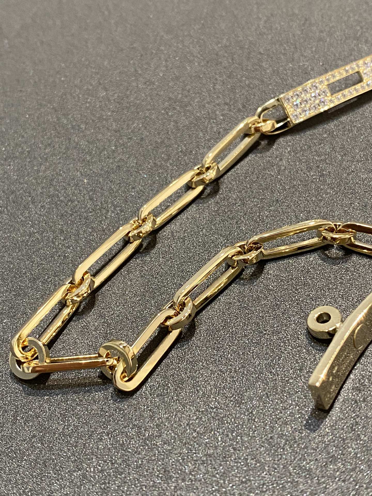 [Dawnora Jewelry]CHAINE BRACELET SMALL MODEL DIAMOND