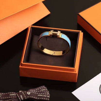 [Dawnora Jewelry]H CLOUD BLUE BRACELET GOLD DIAMOND
