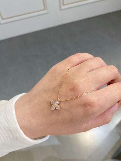 [Dawnora Jewelry]STAR DIAMOND NECKALCE