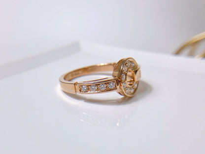[Dawnora Jewelry]DREAM RING DIAMOND PINK GOLD