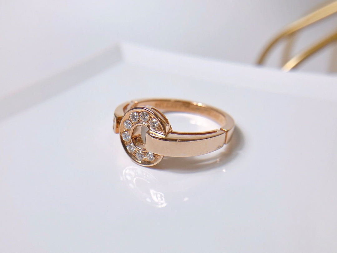 [Dawnora Jewelry]DREAM RING DIAMOND PINK GOLD