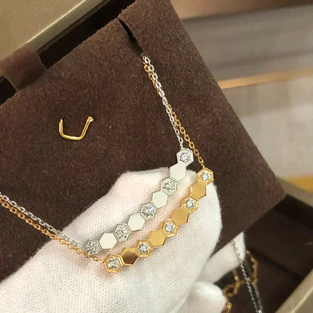 [Dawnora Jewelry]BEE LOVE NECKLACE DIAMOND