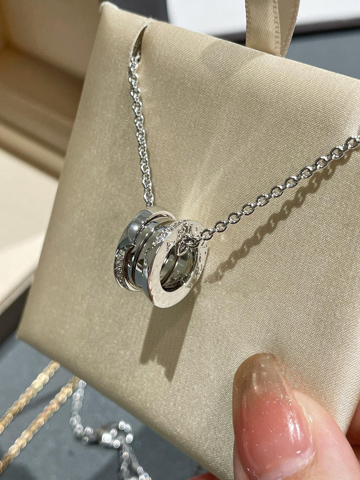 [Dawnora Jewelry]ZERO 1 NECKLACE DIAMOND