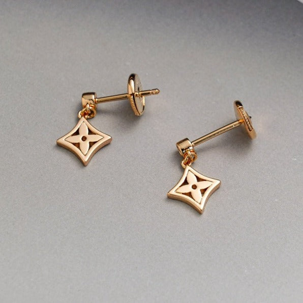 [Dawnora Jewelry]STAR EARRINGS GOLD