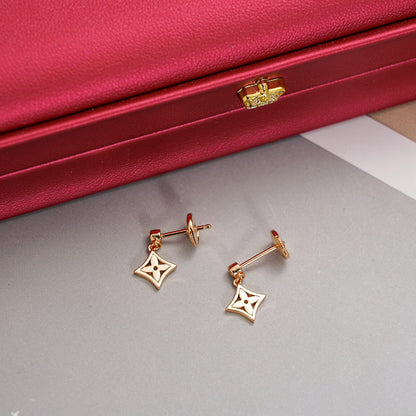 [Dawnora Jewelry]STAR EARRINGS GOLD