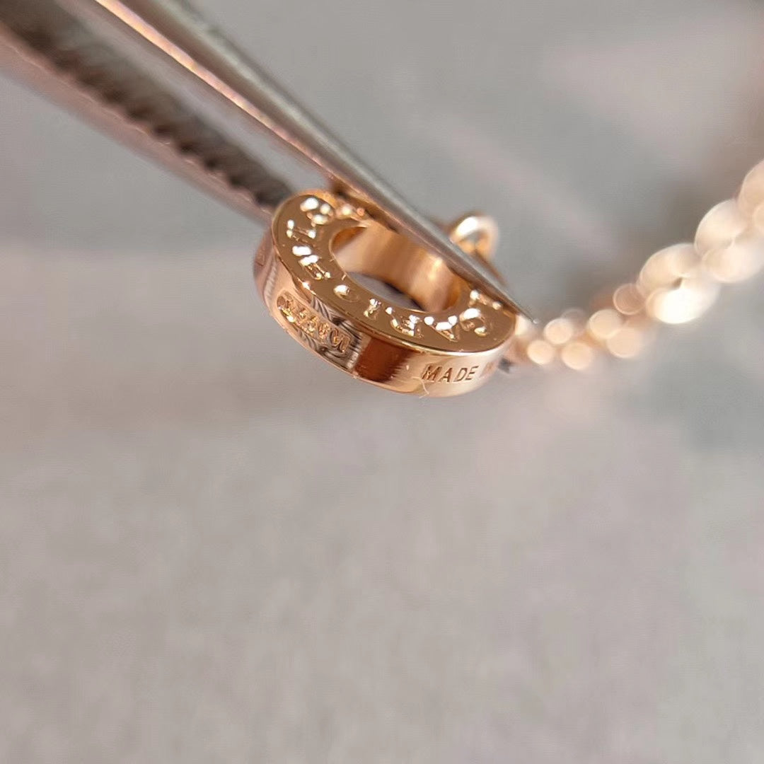 [Dawnora Jewelry]ZERO 1 NECKLACE PINK GOLD