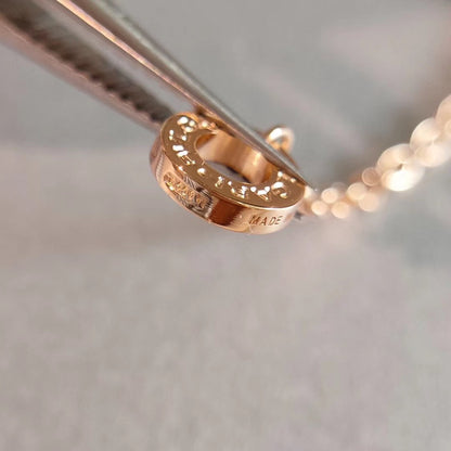 [Dawnora Jewelry]ZERO 1 NECKLACE PINK GOLD