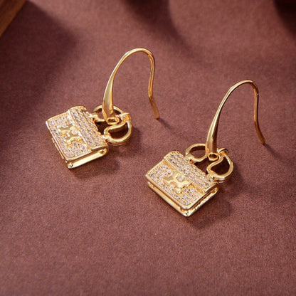 [Dawnora Jewelry]KELLY DIAMOND EARRINGS