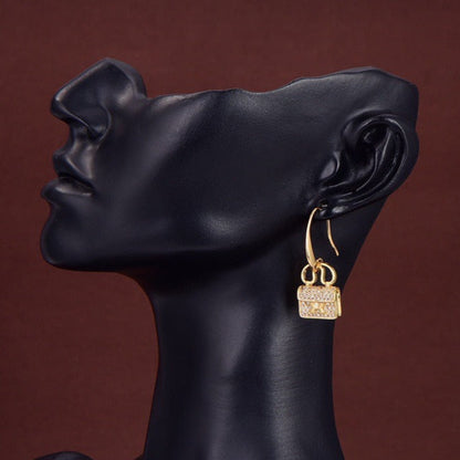 [Dawnora Jewelry]KELLY DIAMOND EARRINGS