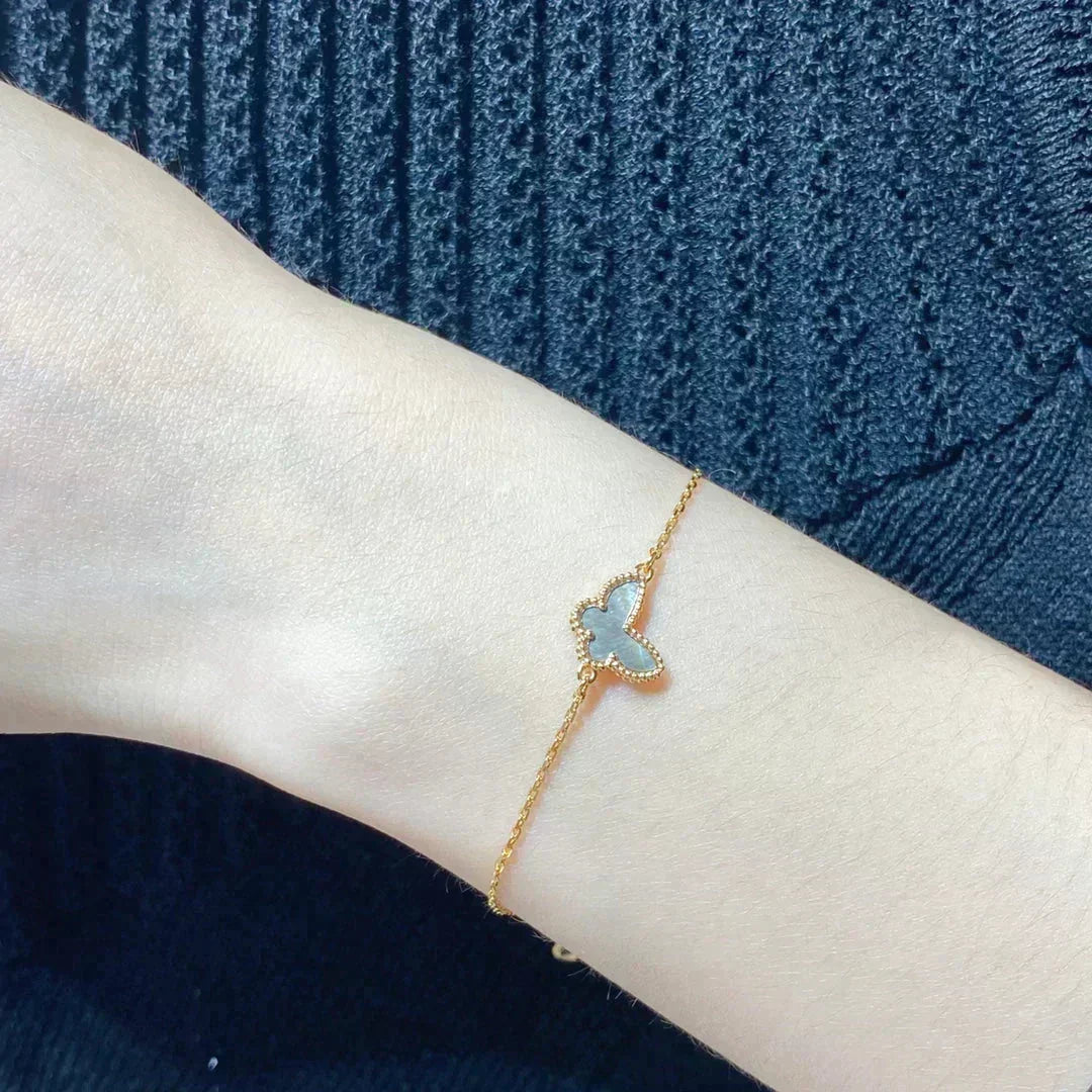 [Dawnora Jewelry]BUTTERFLY DARK MOP BUTTERFLY BRACELET