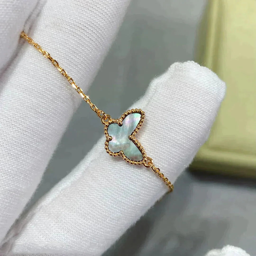 [Dawnora Jewelry]BUTTERFLY DARK MOP BUTTERFLY BRACELET