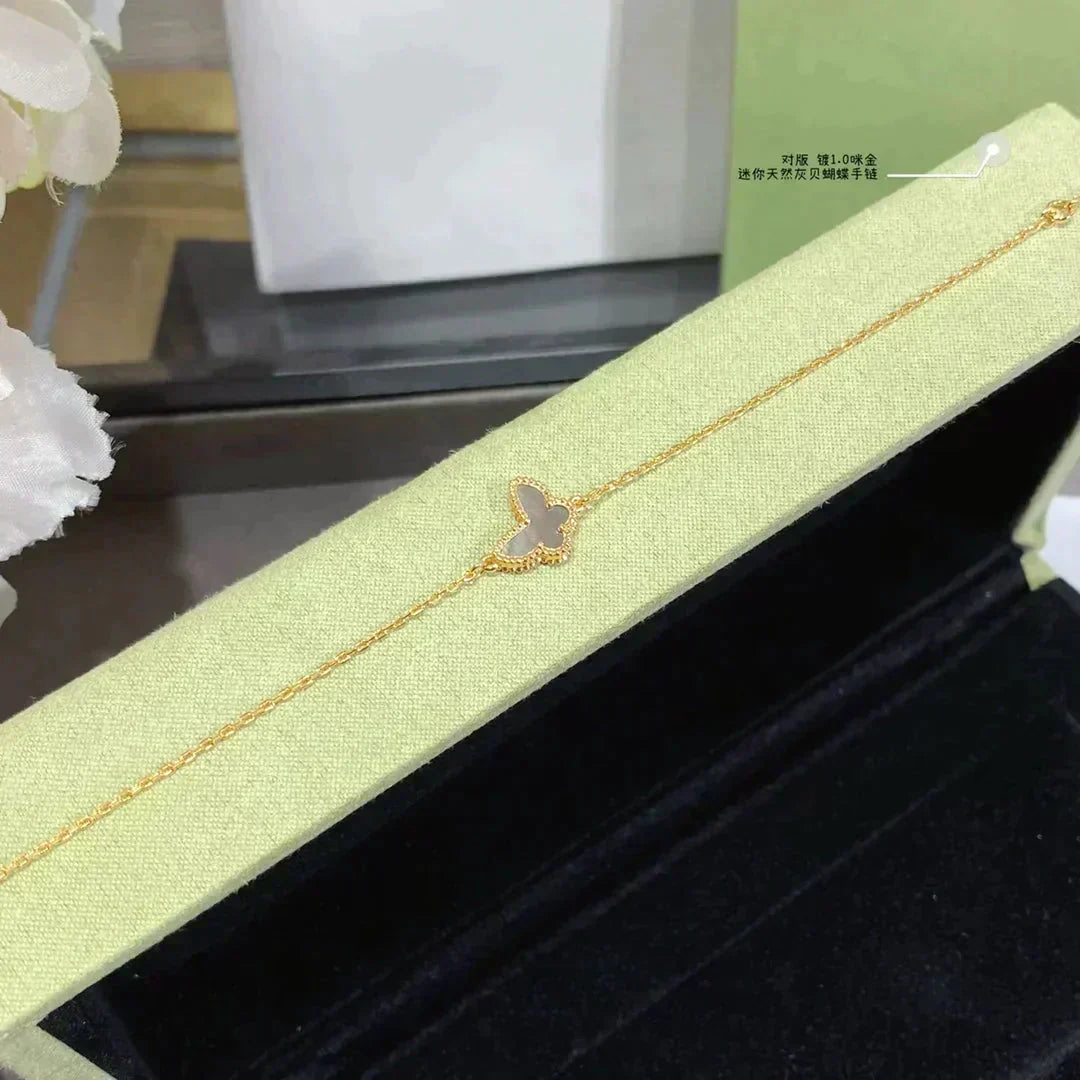 [Dawnora Jewelry]BUTTERFLY DARK MOP BUTTERFLY BRACELET