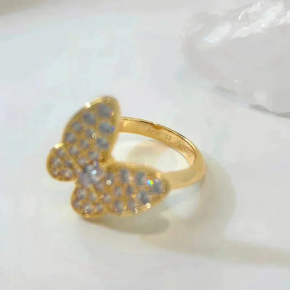 [Dawnora Jewelry]BUTTERFLY DIAMOND RING