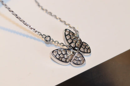 [Dawnora Jewelry]BUTTERFLY DIAMOND NECKLACE