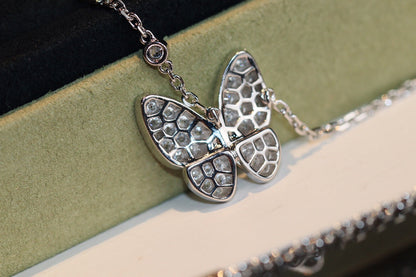 [Dawnora Jewelry]BUTTERFLY DIAMOND NECKLACE