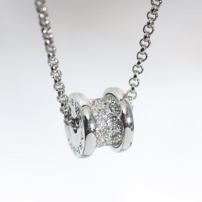 [Dawnora Jewelry]ZERO 1 SILVER DIAMOND NECKLACE
