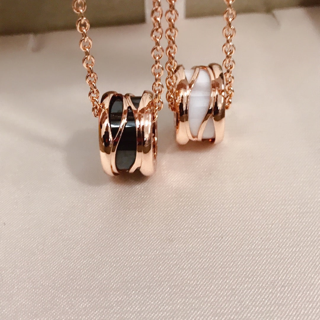 [Dawnora Jewelry]ZERO 1 FOUR BAND PINK GOLD CERAMIC