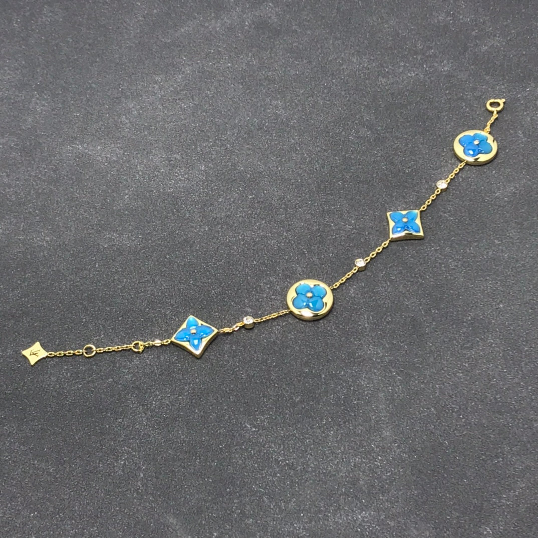 [Dawnora Jewelry]STAR AND SUN TURQUOISE 4 MOTIFS 3 DIAMONDS