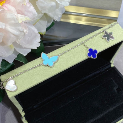 [Dawnora Jewelry]LUCKY SPRING SILVER BRACELET 4 MOTIF